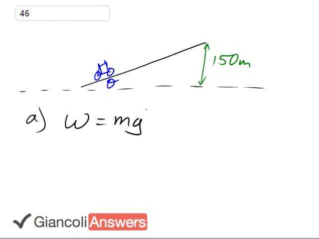 Giancoli 6th Edition, Chapter 6, Problem 46 solution video poster