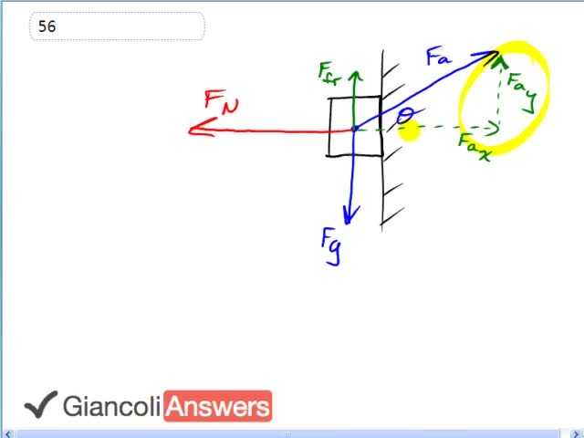 Giancoli 6th Edition, Chapter 4, Problem 56 solution video poster