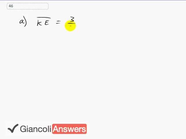 Giancoli 6th Edition, Chapter 13, Problem 46 solution video poster