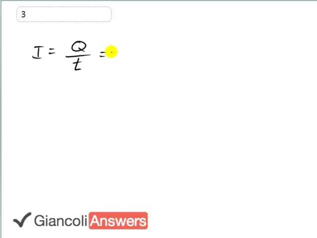 Giancoli 6th Edition, Chapter 18, Problem 3 solution video poster