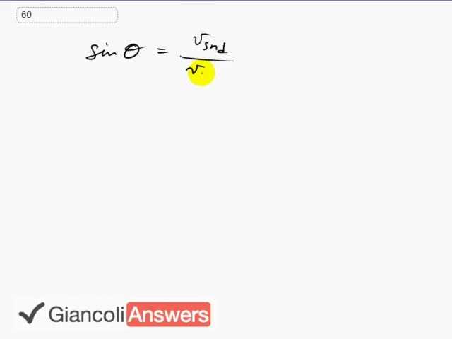 Giancoli 6th Edition, Chapter 12, Problem 60 solution video poster