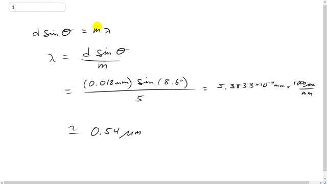 Giancoli 7th Edition, Chapter 24, Problem 1 solution video poster
