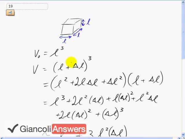 Giancoli 6th Edition, Chapter 13, Problem 19 solution video poster