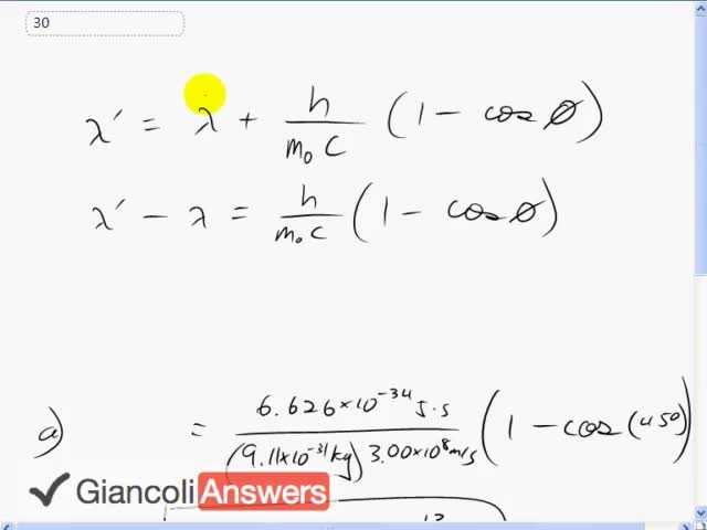 Giancoli 6th Edition, Chapter 27, Problem 30 solution video poster