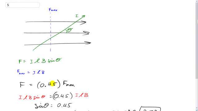 Giancoli 7th "Global" Edition, Chapter 20, Problem 5 solution video poster