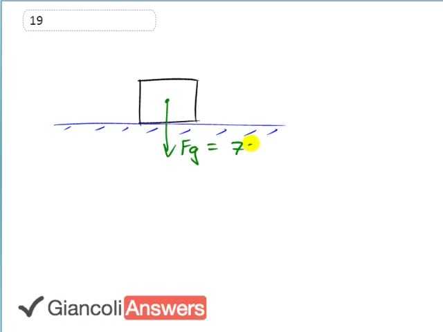 Giancoli 6th Edition, Chapter 4, Problem 19 solution video poster