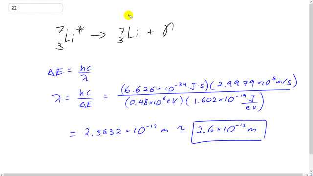 Giancoli 7th Edition, Chapter 30, Problem 22 solution video poster