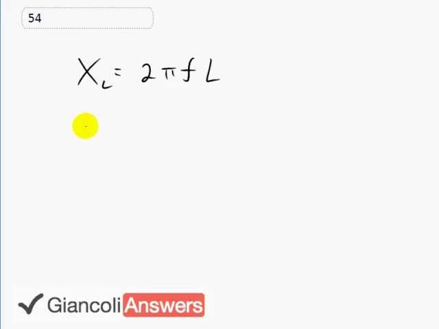 Giancoli 6th Edition, Chapter 21, Problem 54 solution video poster