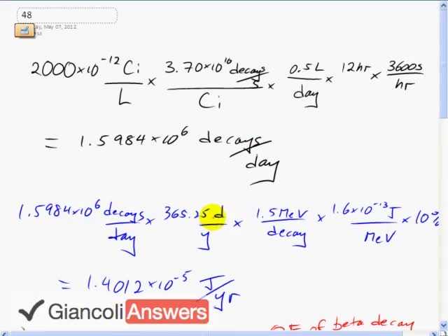 Giancoli 6th Edition, Chapter 31, Problem 48 solution video poster