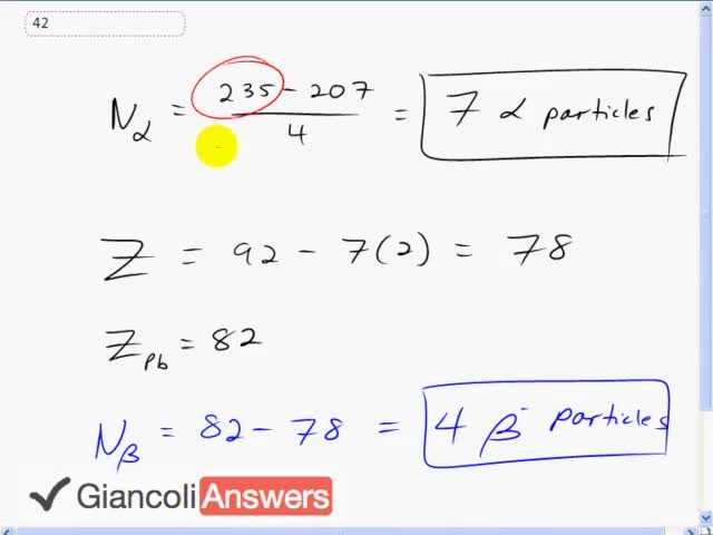 Giancoli 6th Edition, Chapter 30, Problem 42 solution video poster