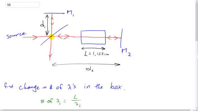 Giancoli 7th Edition, Chapter 24, Problem 59 solution video poster