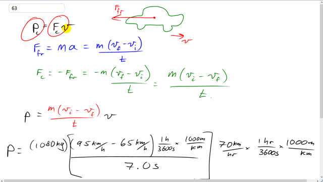 Giancoli 7th Edition, Chapter 6, Problem 63 solution video poster