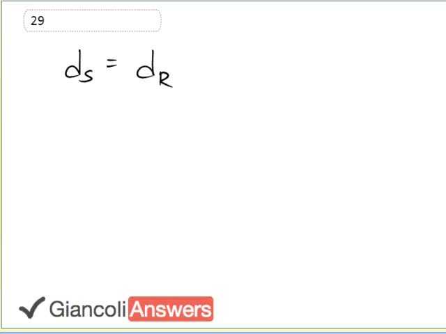 Giancoli 6th Edition, Chapter 2, Problem 29 solution video poster