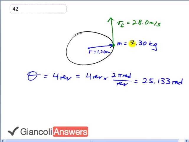 Giancoli 6th Edition, Chapter 8, Problem 42 solution video poster