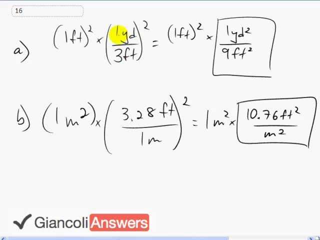 Giancoli 6th Edition, Chapter 1, Problem 16 solution video poster