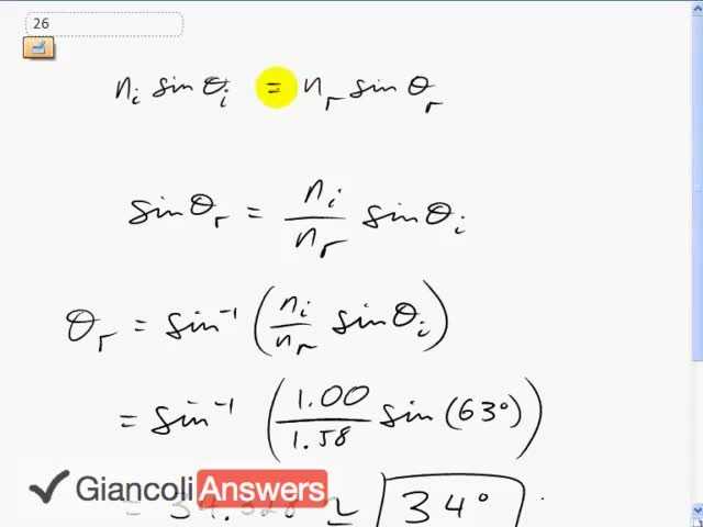 Giancoli 6th Edition, Chapter 23, Problem 26 solution video poster