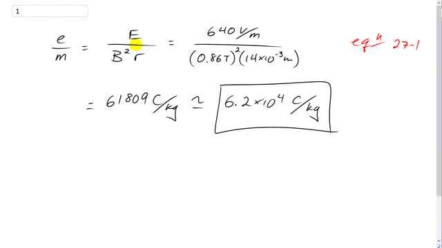 Giancoli 7th "Global" Edition, Chapter 27, Problem 1 solution video poster