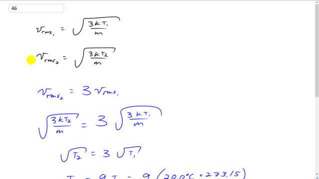 Giancoli 7th Edition, Chapter 13, Problem 46 solution video poster