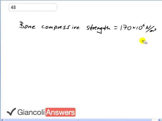 Giancoli 6th Edition, Chapter 9, Problem 48 solution video poster