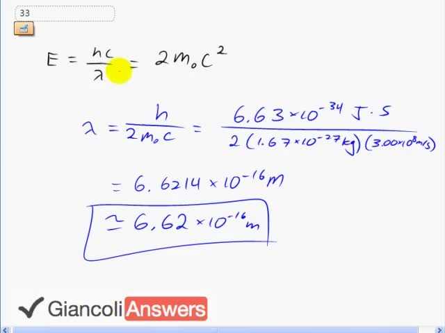 Giancoli 6th Edition, Chapter 27, Problem 33 solution video poster