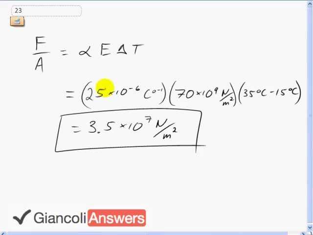Giancoli 6th Edition, Chapter 13, Problem 23 solution video poster