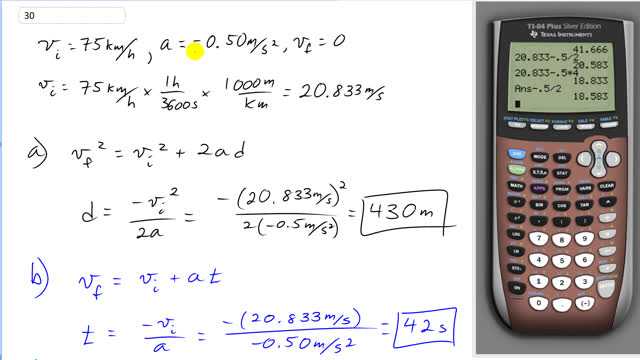 Giancoli 7th Edition, Chapter 2, Problem 30 solution video poster