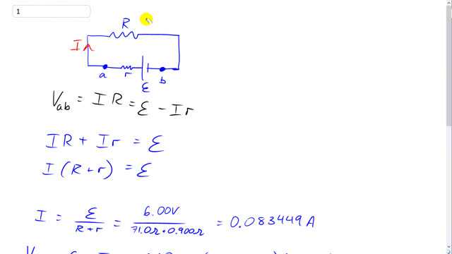 Giancoli 7th "Global" Edition, Chapter 19, Problem 1 solution video poster