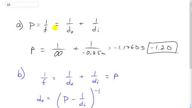 Giancoli 7th Edition, Chapter 25, Problem 15 solution video poster