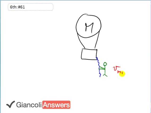 Giancoli 6th Edition, Chapter 7, Problem 61 solution video poster