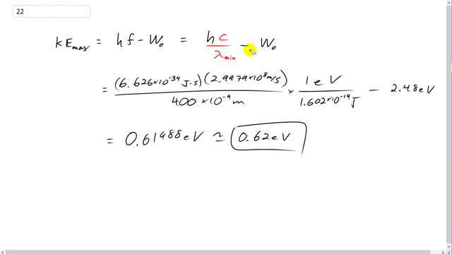 Giancoli 7th "Global" Edition, Chapter 27, Problem 21 solution video poster