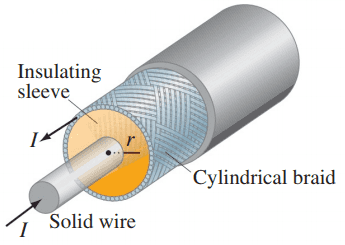 Coaxial cable. Problem 50.