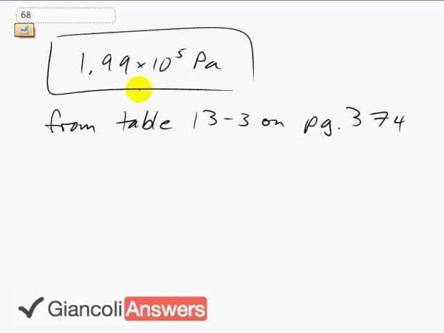 Giancoli 6th Edition, Chapter 13, Problem 68 solution video poster