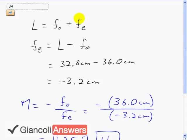 Giancoli 6th Edition, Chapter 25, Problem 34 solution video poster