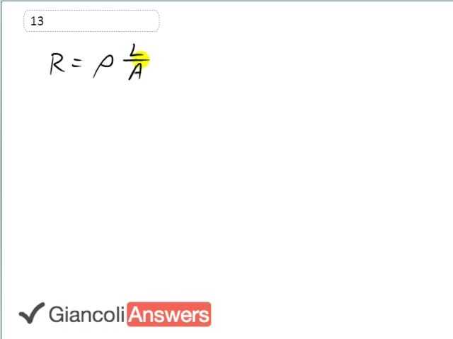 Giancoli 6th Edition, Chapter 18, Problem 13 solution video poster