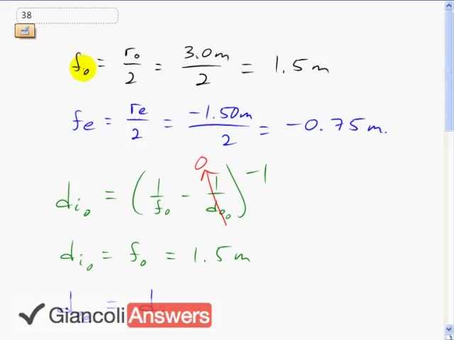 Giancoli 6th Edition, Chapter 25, Problem 38 solution video poster
