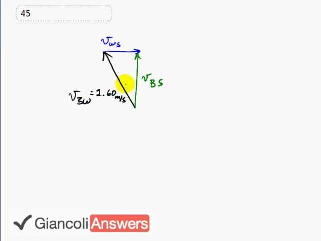 Giancoli 6th Edition, Chapter 3, Problem 45 solution video poster