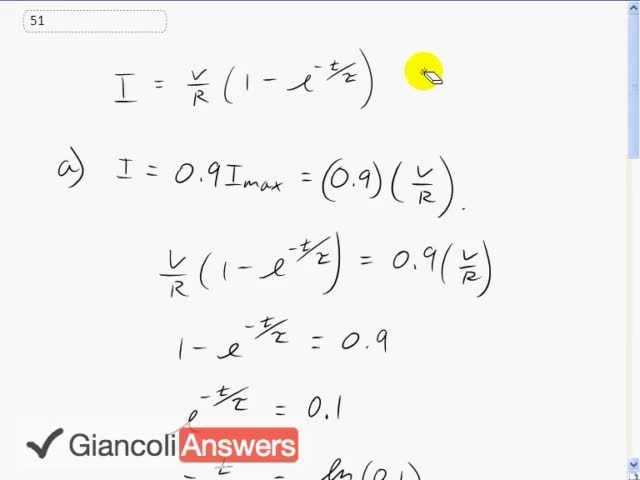 Giancoli 6th Edition, Chapter 21, Problem 51 solution video poster