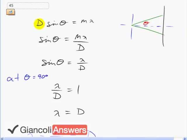 Giancoli 6th Edition, Chapter 27, Problem 45 solution video poster