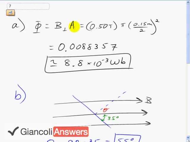 Giancoli 6th Edition, Chapter 21, Problem 7 solution video poster