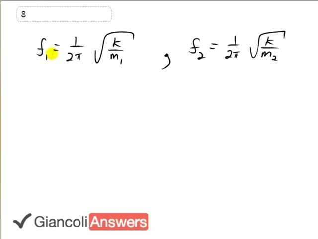 Giancoli 6th Edition, Chapter 11, Problem 8 solution video poster