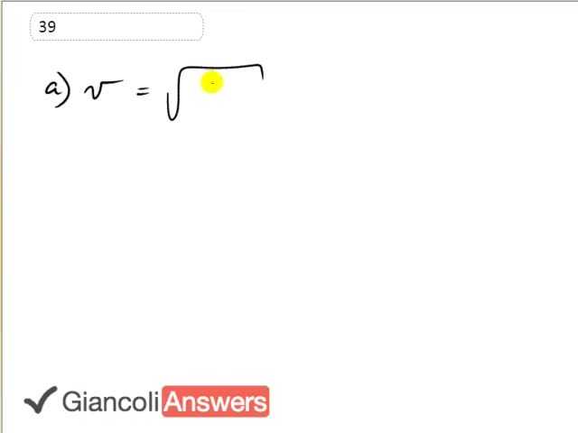 Giancoli 6th Edition, Chapter 11, Problem 39 solution video poster