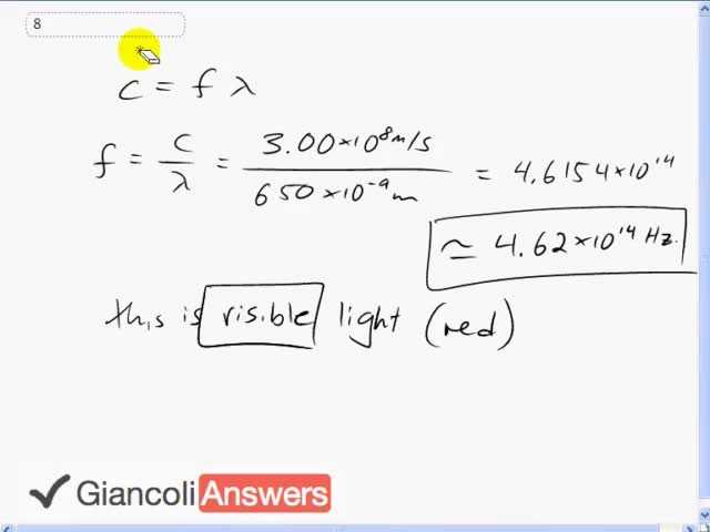 Giancoli 6th Edition, Chapter 22, Problem 8 solution video poster