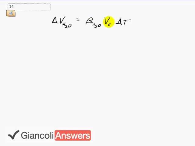 Giancoli 6th Edition, Chapter 13, Problem 14 solution video poster