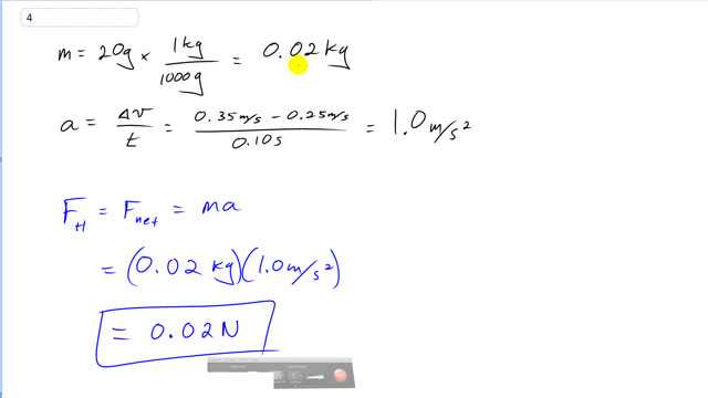 Giancoli 7th Edition, Chapter 4, Problem 4 solution video poster