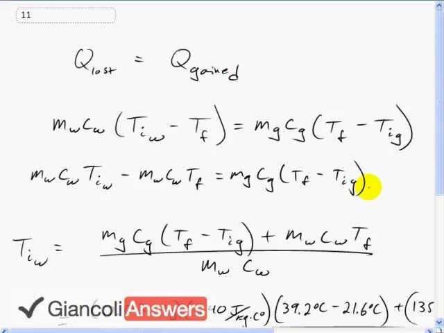 Giancoli 6th Edition, Chapter 14, Problem 11 solution video poster