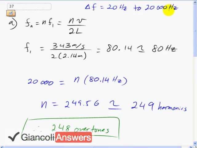Giancoli 6th Edition, Chapter 12, Problem 37 solution video poster