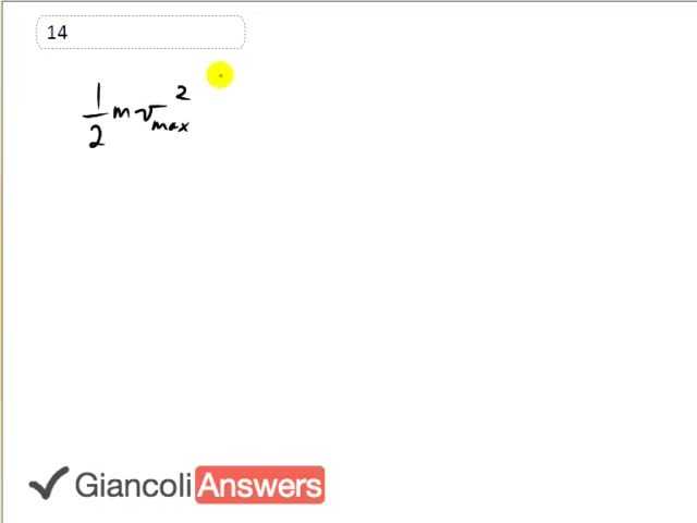 Giancoli 6th Edition, Chapter 11, Problem 14 solution video poster