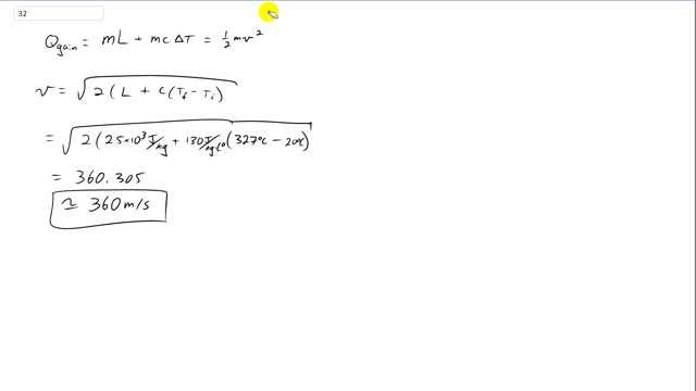 Giancoli 7th Edition, Chapter 14, Problem 32 solution video poster