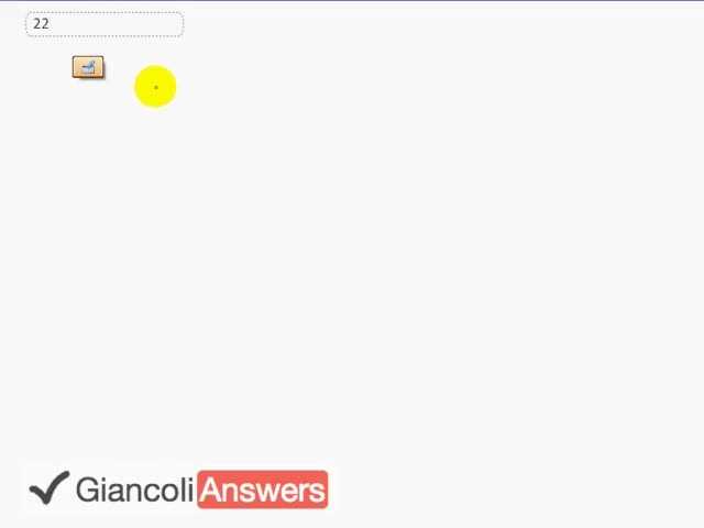 Giancoli 6th Edition, Chapter 13, Problem 22 solution video poster