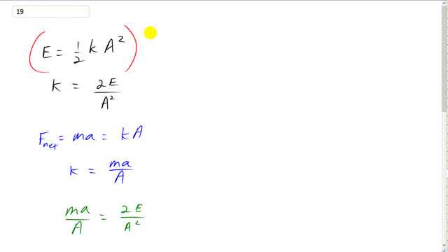 Giancoli 7th Edition, Chapter 11, Problem 19 solution video poster